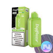 Sour Apple Ice Geek Bar Digi Flavor BRK Pod 20000 Disposable Vape