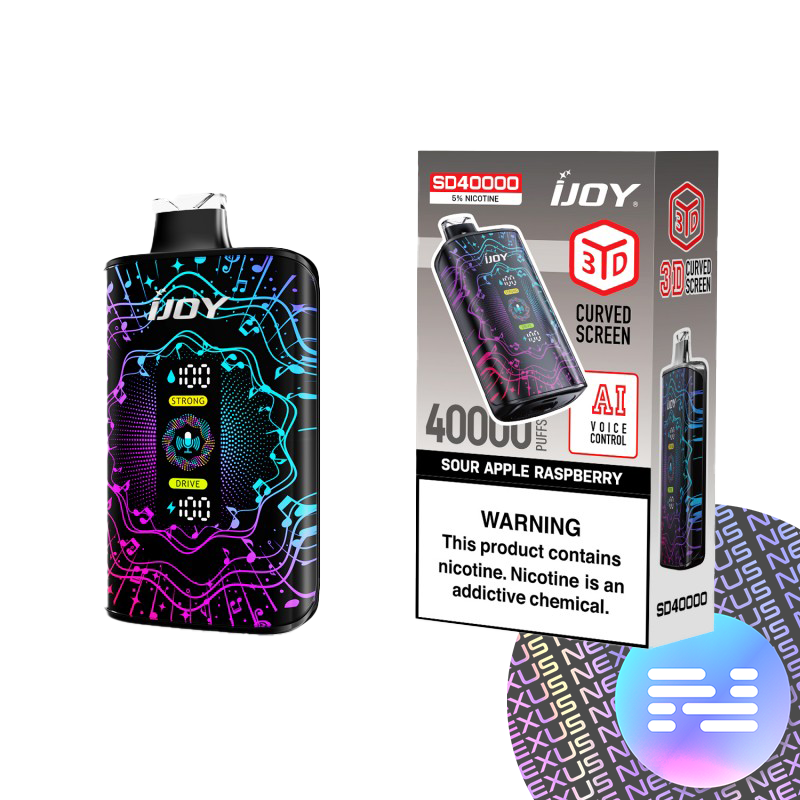 Sour Apple Raspberry iJOY SD40000 Disposable Vape