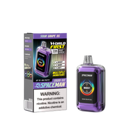 Sour Grape BG Spaceman Curve 18K SMOK Disposable Vape