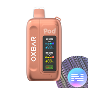 Sour Peachy O's OXBAR Ice-Nic Control 35K Pod Juice Disposable Vape