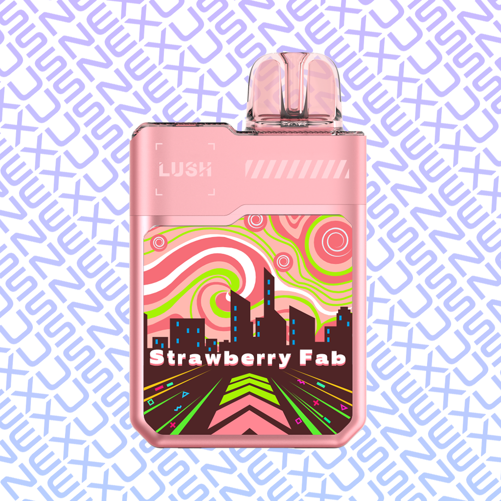 Strawberry Fab Digiflavor Geek Bar Lush Disposable Vape 20000