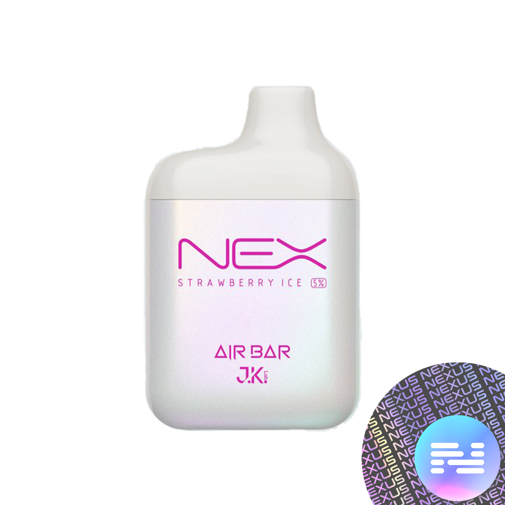 Strawberry Ice Air Bar Nex Disposable Vape 6500 Puffs