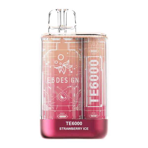 EB Design TE 6000 Vape - Strawberry Ice