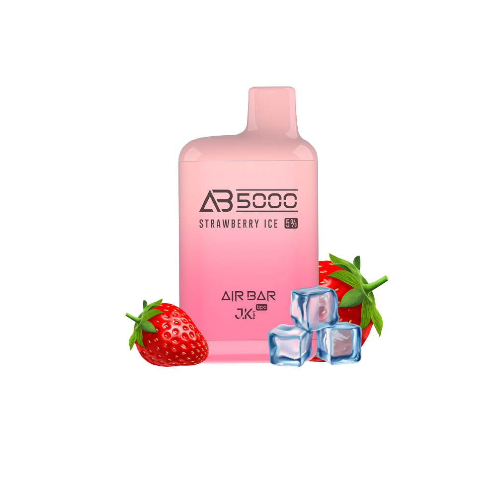 Strawberry Ice Air Bar AB5000 Disposable Vape