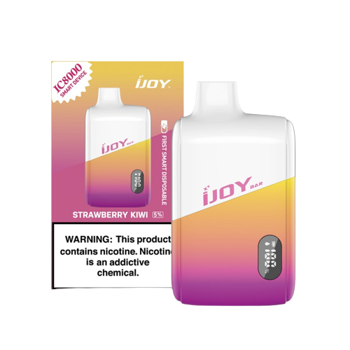 iJoy Bar IC8000 Disposable Smart Vape 8000 Puffs - Strawberry Kiwi