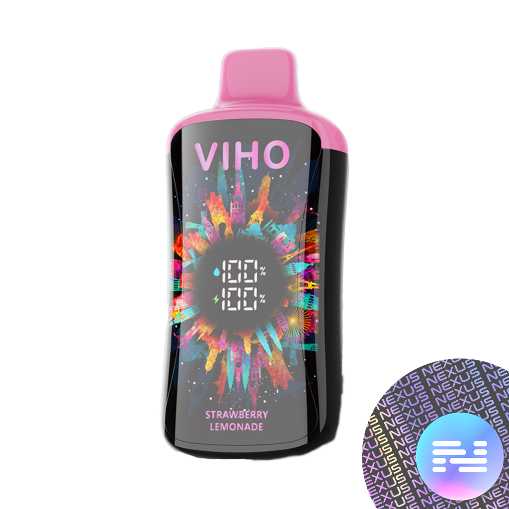 Strawberry Lemonade VIHO Supercharge PRO 20000 Disposable Vape