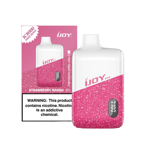 iJoy Bar IC8000 Disposable Smart Vape 8000 Puffs - Strawberry Mango