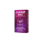 ZERO Max Plant Powered Zero Nicotine 5000 Puffs Rechargeable Disposable Vape - Strawberry Pomegranate Ice