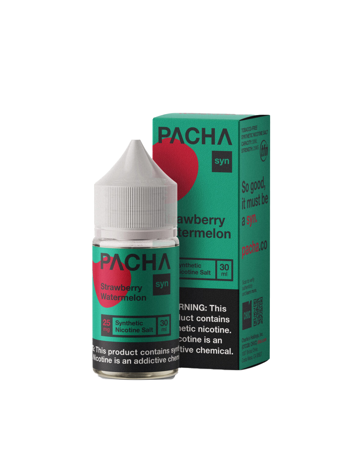 Pacha 30ML E-Liquid Vape Juice - Strawberry Watermelon