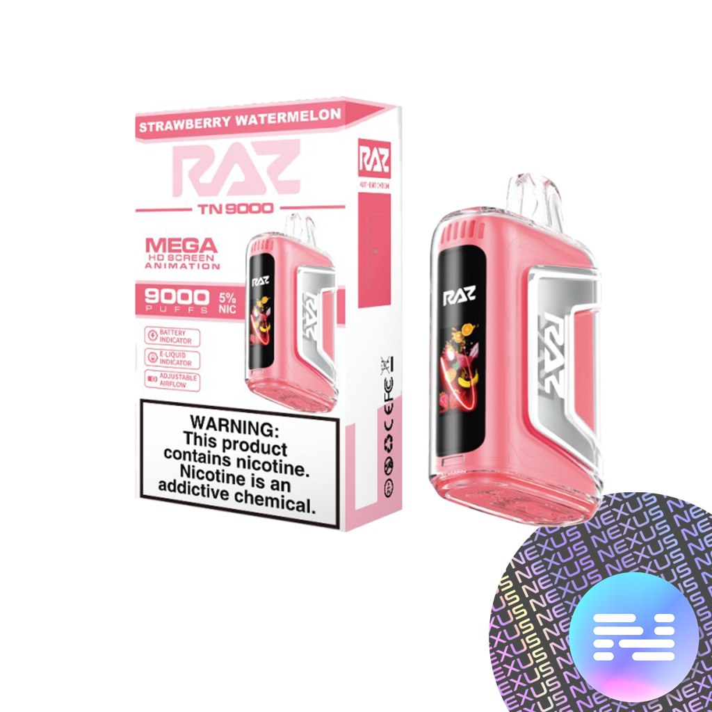 Strawberry Watermelon RAZ TN9000 Disposable Vape 9000 Puff