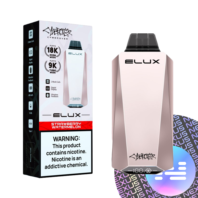 Strawberry Watermelon Elux CYBEROVER 18000 Disposable Vape