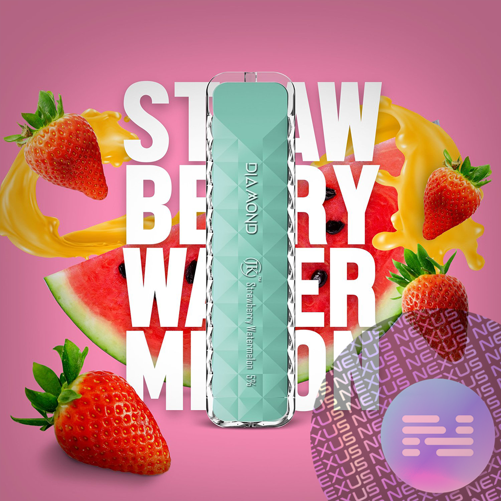 Strawberry Watermelon Air Bar Diamond Disposable Vape 500 Puff