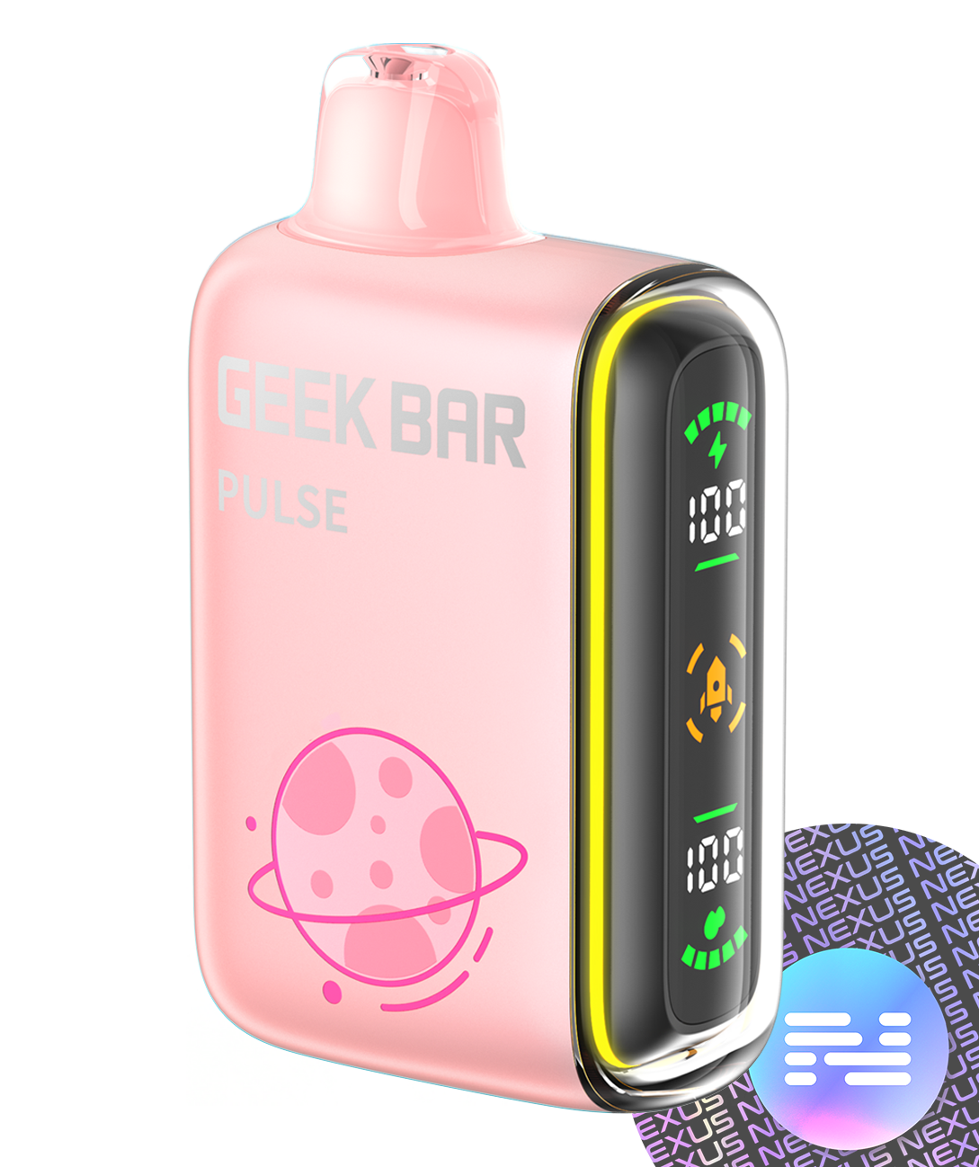 Strawberry B-Pop Zero Nicotine Geek Bar Pulse