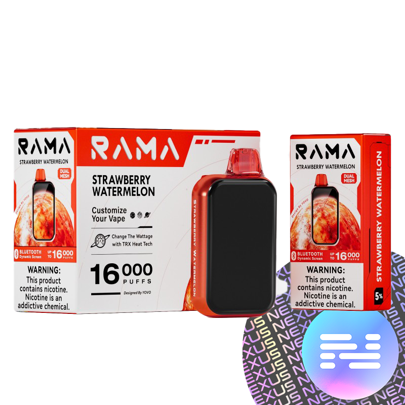 Strawberry Watermelon RAMA 16000 Disposable Vape