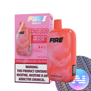 Strawmelon Burst FIRE Boost 12000 Puff Disposable Vape