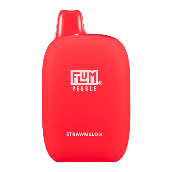 Flum Pebble 6000 Puffs Disposable Rechargeable Vape - Strawmelon