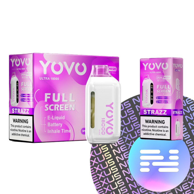 Strazz YOVO Ultra 18000 Disposable Vape