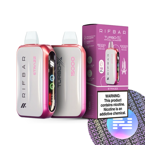 Strazz RifBar Turbo-X Disposable Vape