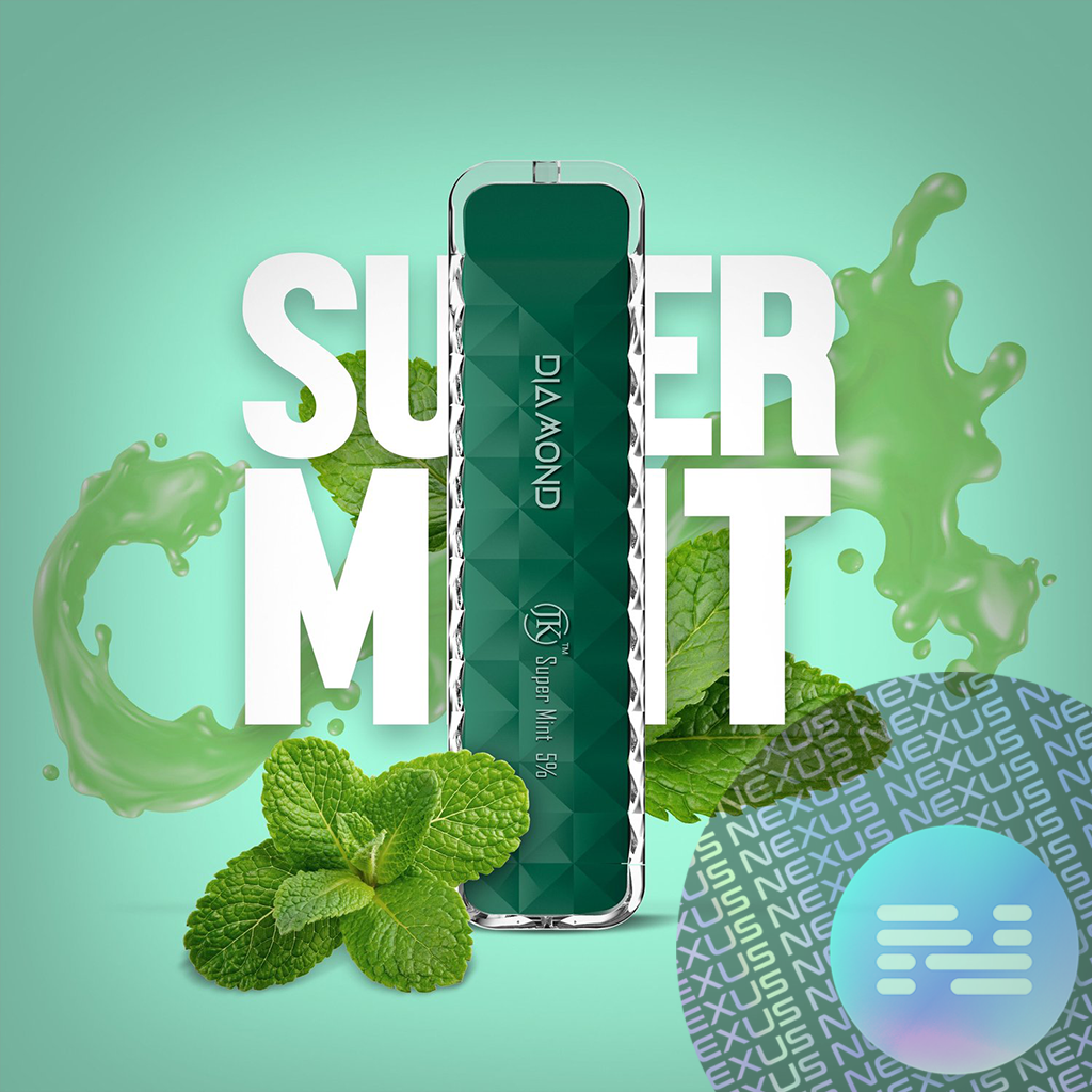 Super Mint Air Bar Diamond Disposable Vape 500 Puff