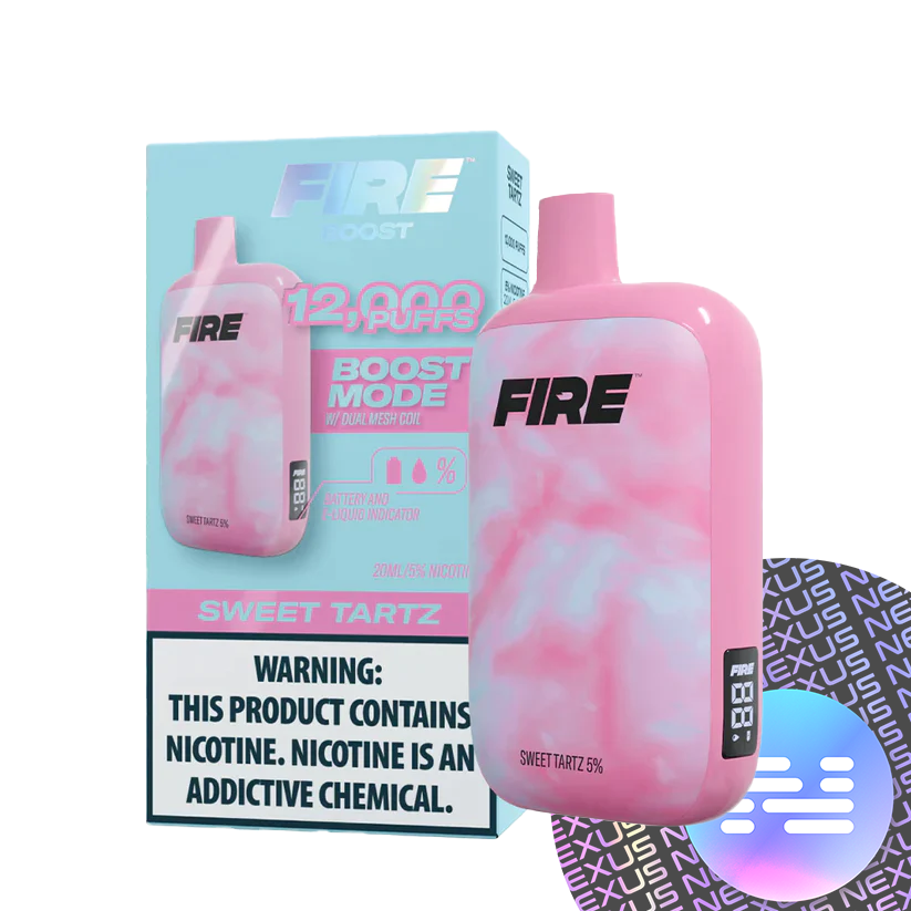 Sweet Tartz FIRE Boost 12000 Puff Disposable Vape