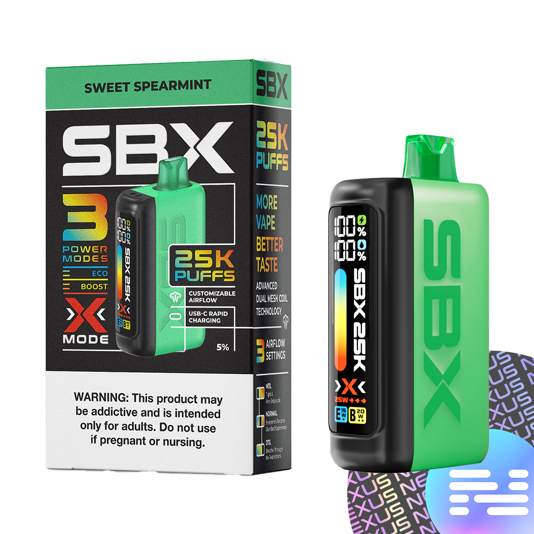 Sweet Spearmint SBX 25000 Disposable Vape