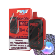 Tiger's Blood FIRE Boost 12000 Puff Disposable Vape