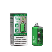 Priv Bar 15000 Disposable Vape Triple Apple Ice