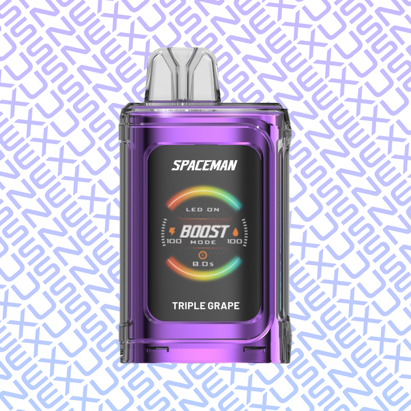 Triple Grape Spaceman Prism 20000 Disposable Vape