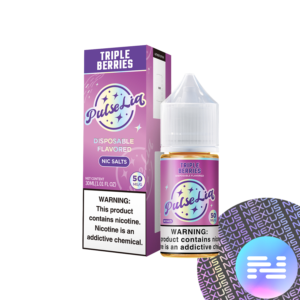 Triple Berries PULSE LIQ Salt E-Liquid by GEEK BAR