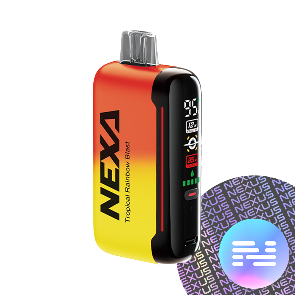 Tropical Rainbow Blast Nexa N20000 Disposable Vape