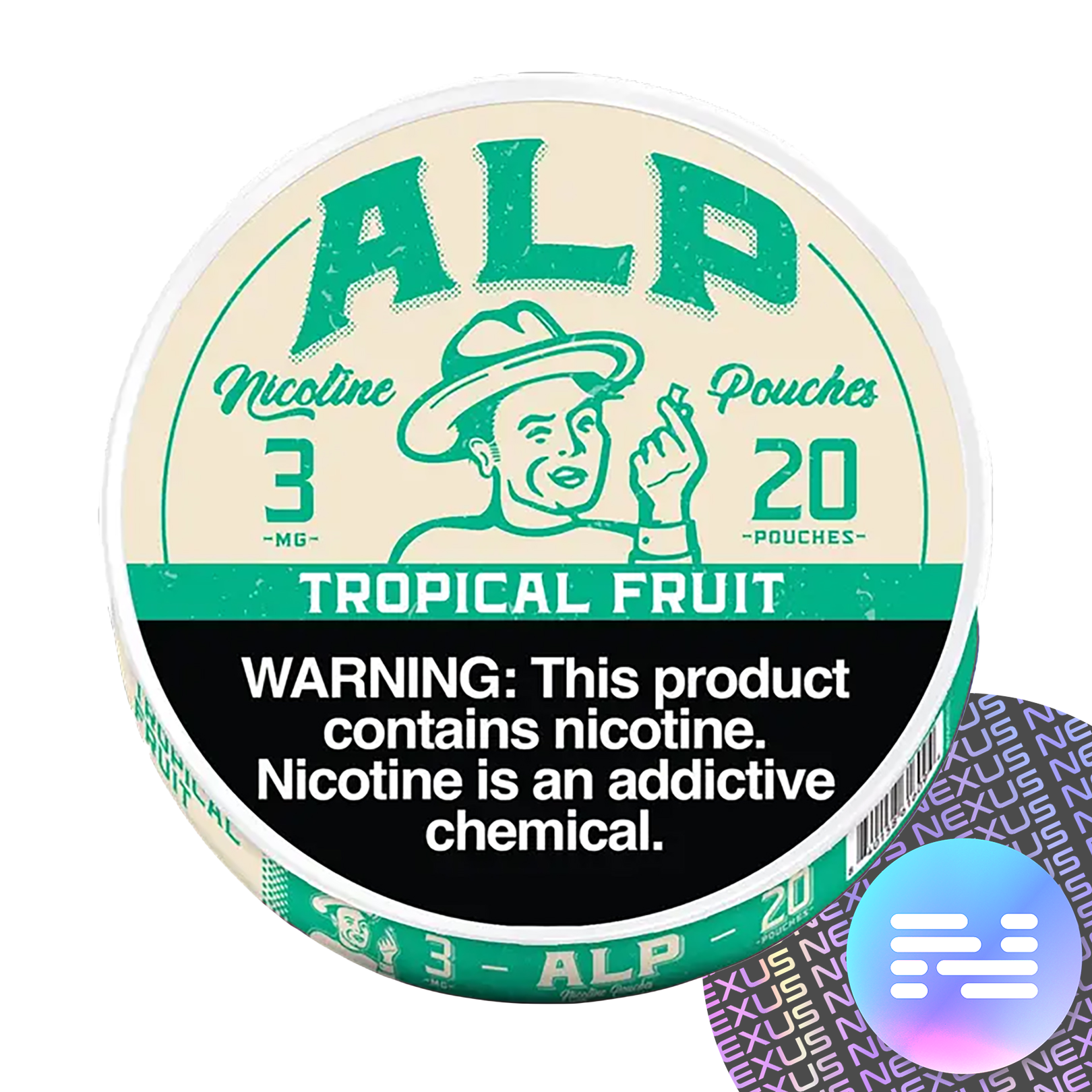 Tropical Fruit 3MG ALP Nicotine Pouches