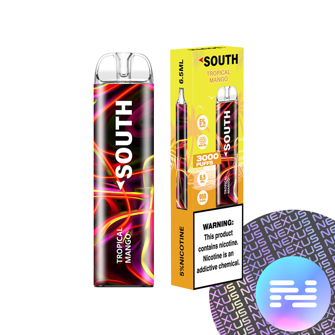 Tropical Mango South 3000 Disposable Vape