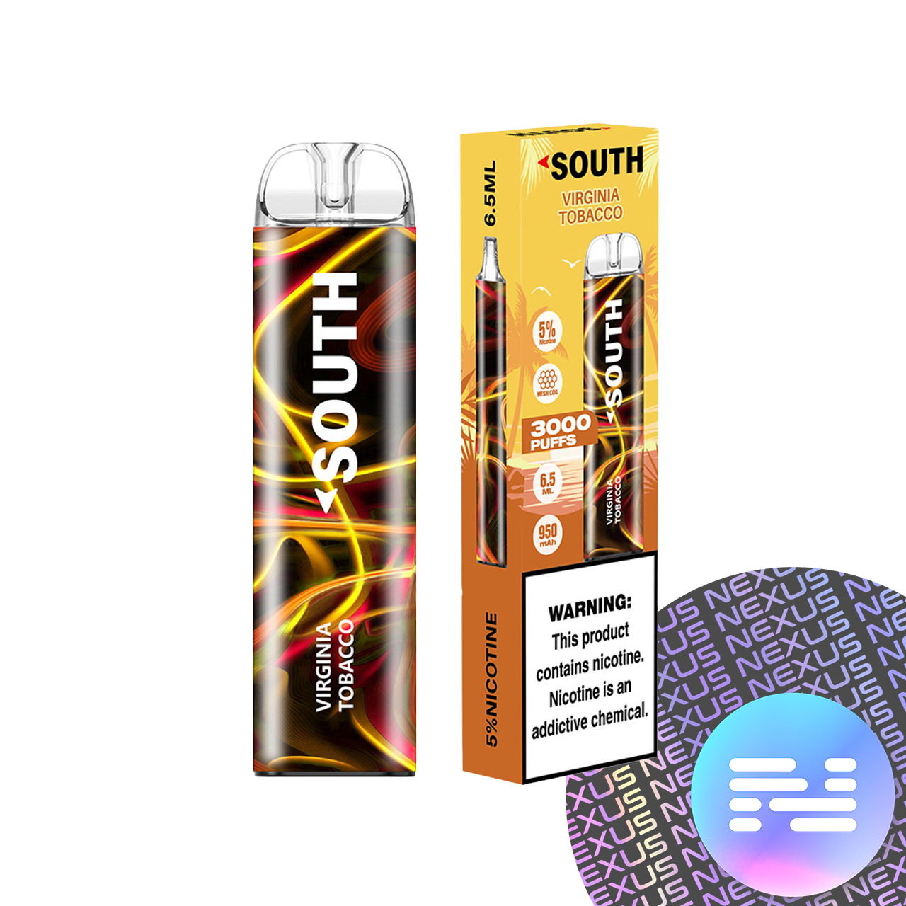 Virginia Tobacco South 3000 Disposable Vape