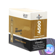 Virginia Tobacco 3% CRAVE MAX Beast 4500 Disposable Vape