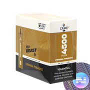 Virginia Tobacco 3% CRAVE MAX Beast Disposable Vape 4500 Puff