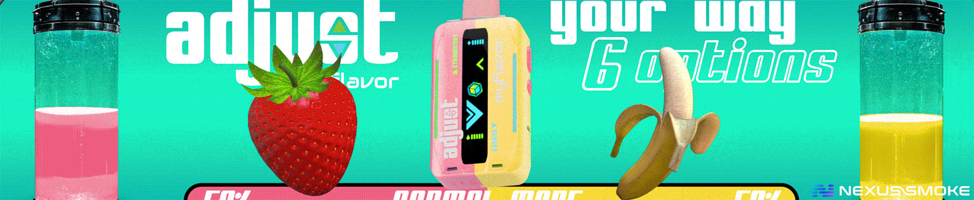 WEB Banner Adjust MyFlavor 40000 Disposable Vape