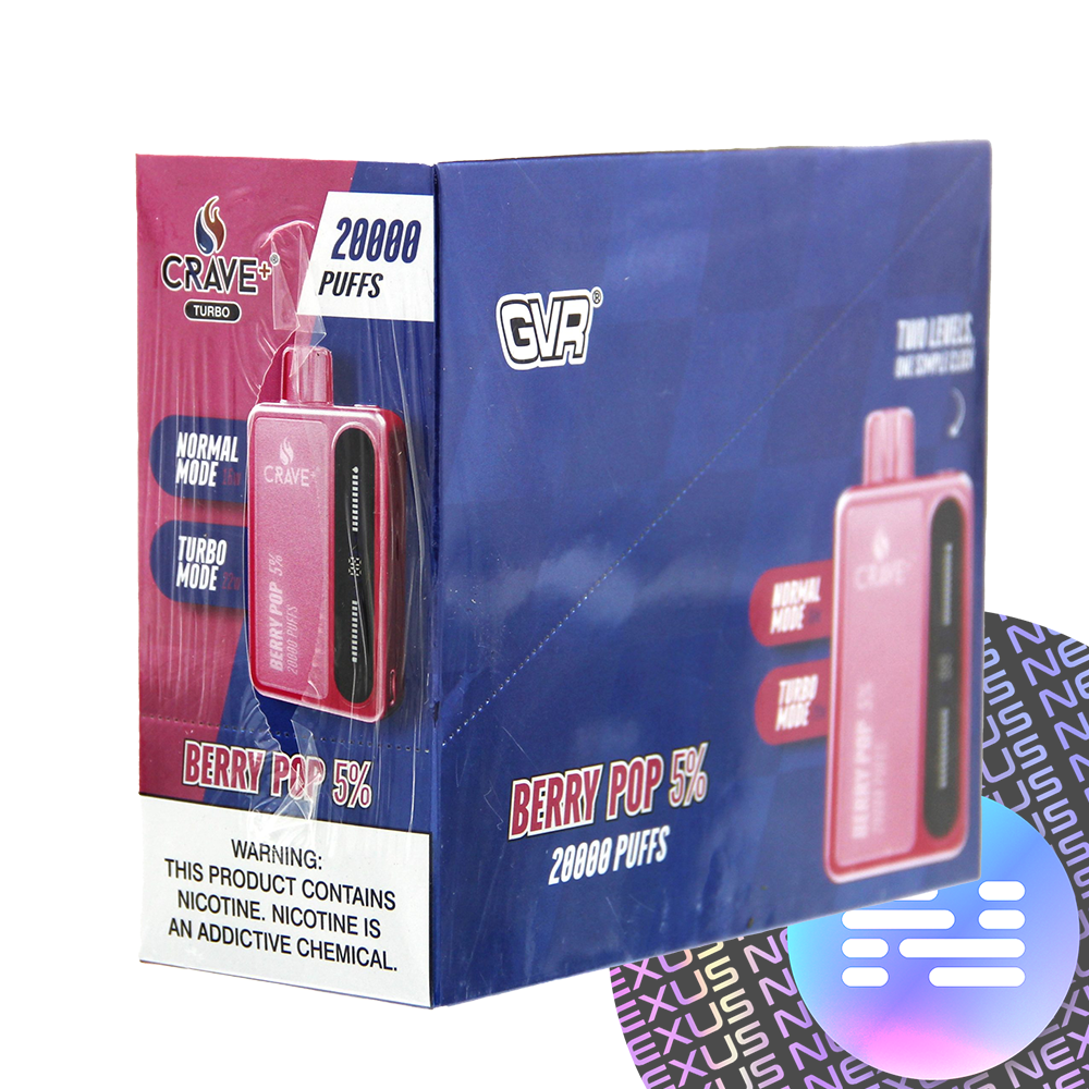 Berry Pop Crave Plus Turbo 20000