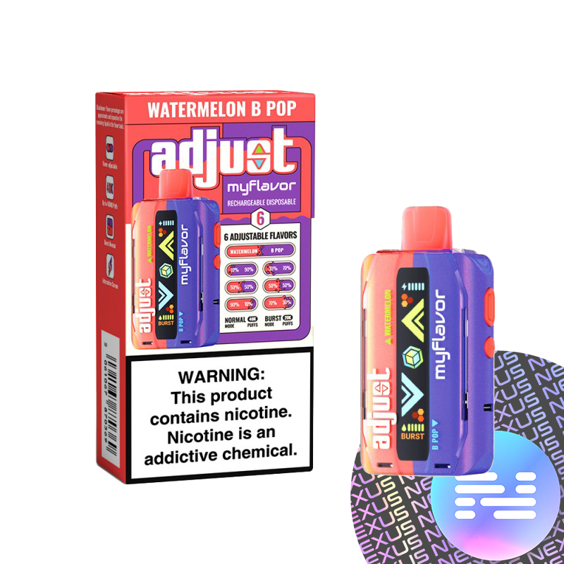 Watermelon B POP Adjust MyFlavor 40000 Disposable Vape