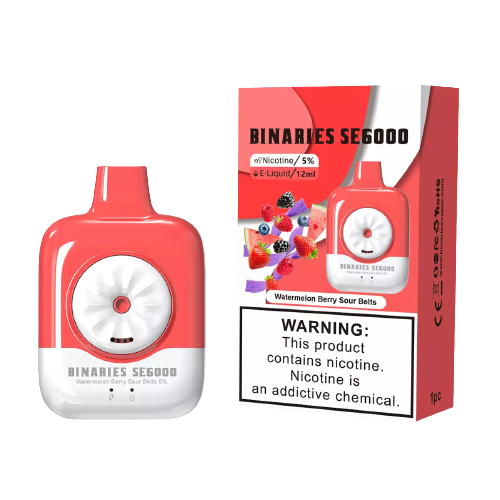 Binaries SE6000 - Watermelon Berry Sour Belts