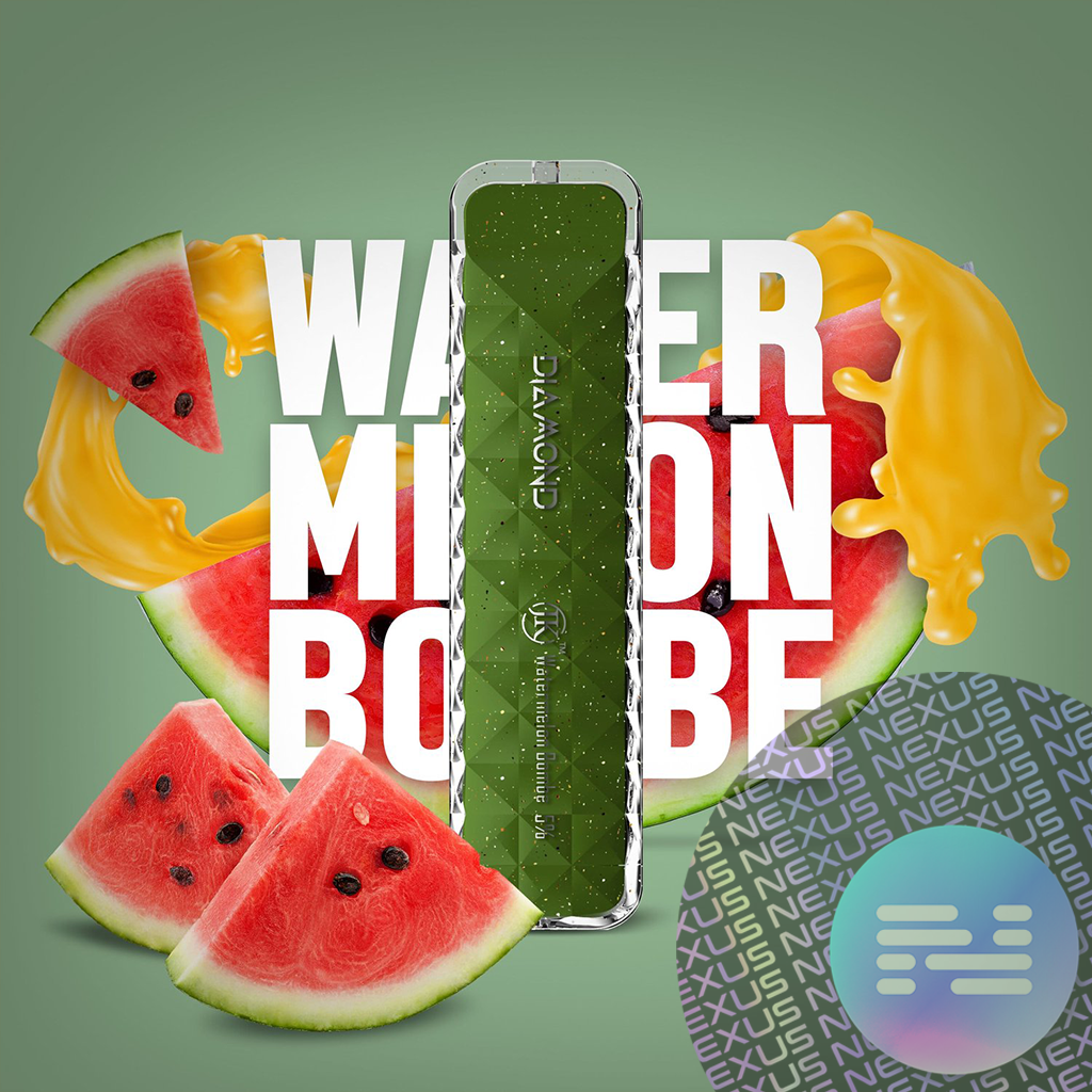 Watermelon Bombe Air Bar Diamond Disposable Vape 500 Puff