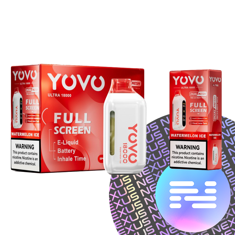 Watermelon Ice YOVO Ultra 18000 Disposable Vape