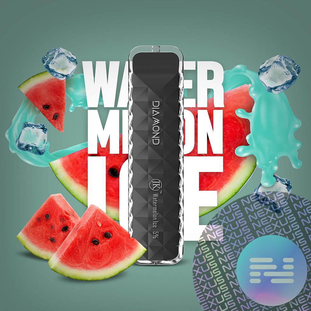 Watermelon Ice Air Bar Diamond Disposable Vape 500 Puff