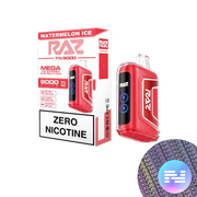 Watermelon Ice RAZ TN9000 Zero Nicotine Disposable Vape