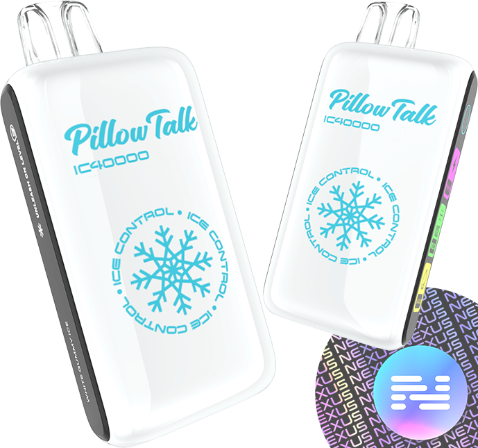 White Gummy Ice Pillow Talk Ice Control IC40000 Disposable Vape