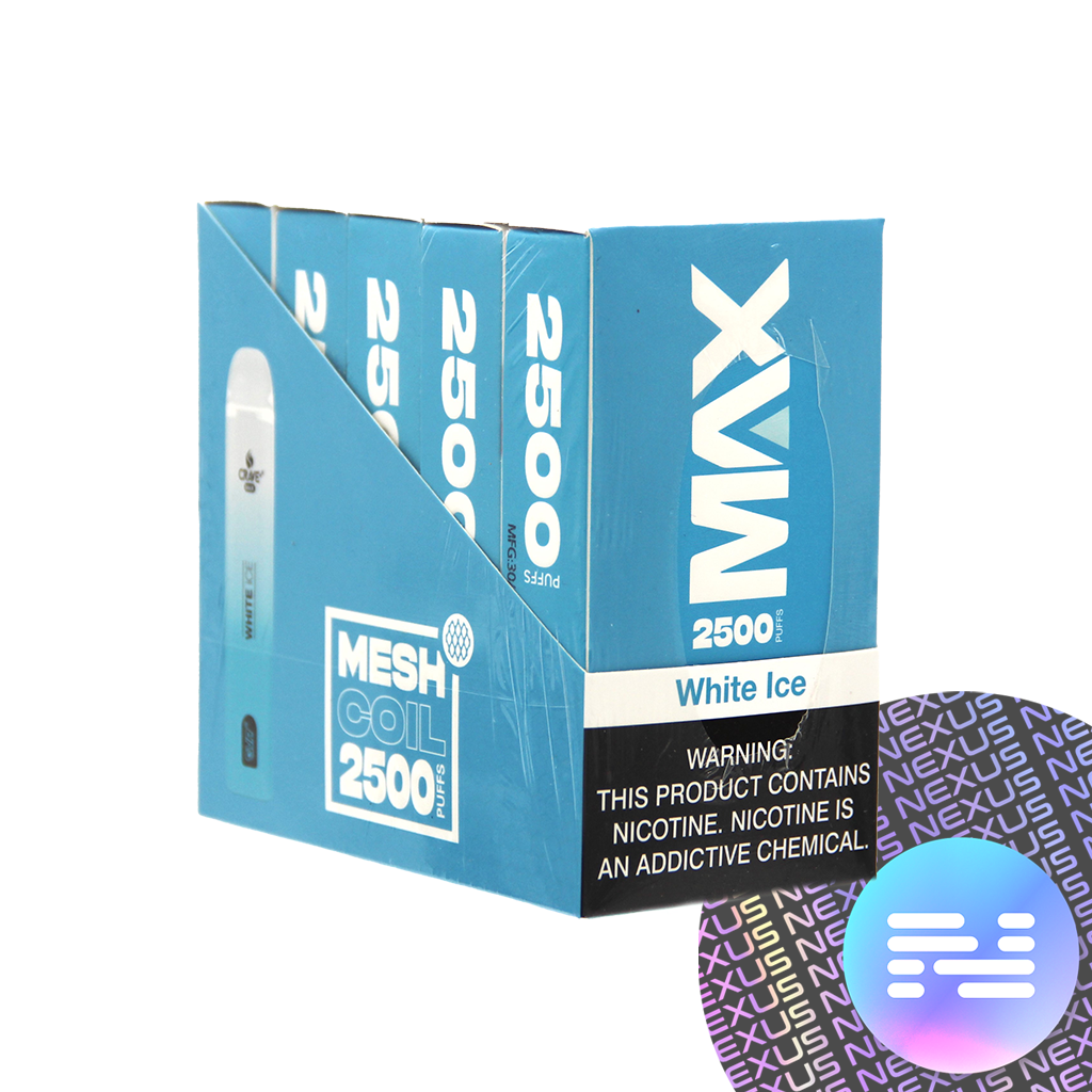 White Ice CRAVE MAX Disposable Vape 2500 Puff