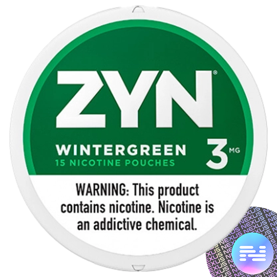 Wintergreen 3mg Zyn Nicotine Pouches For Sale Online