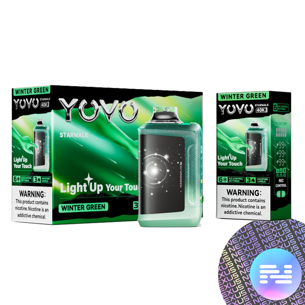 Wintergreen YOVO STARWALK 40000 Disposable Vape