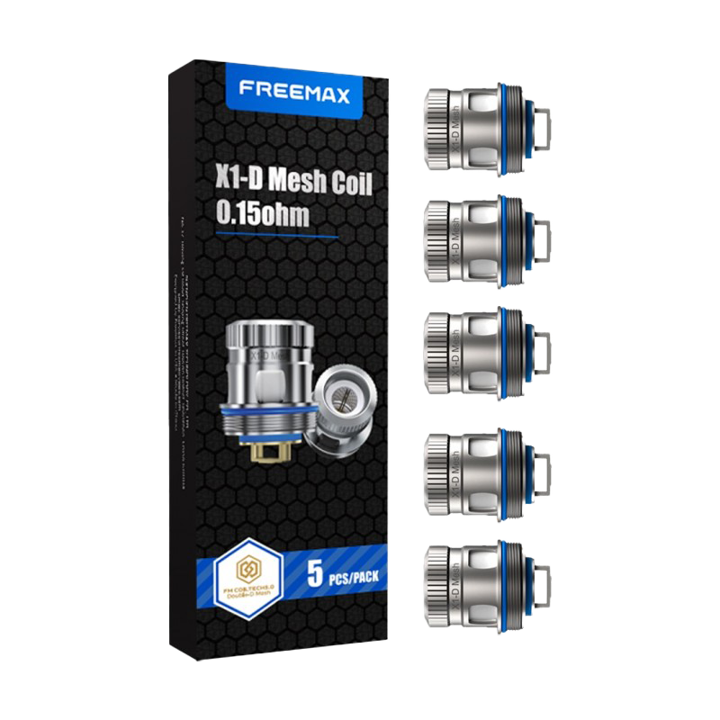 FreeMax X1-D Mesh Coils - 5 Pack