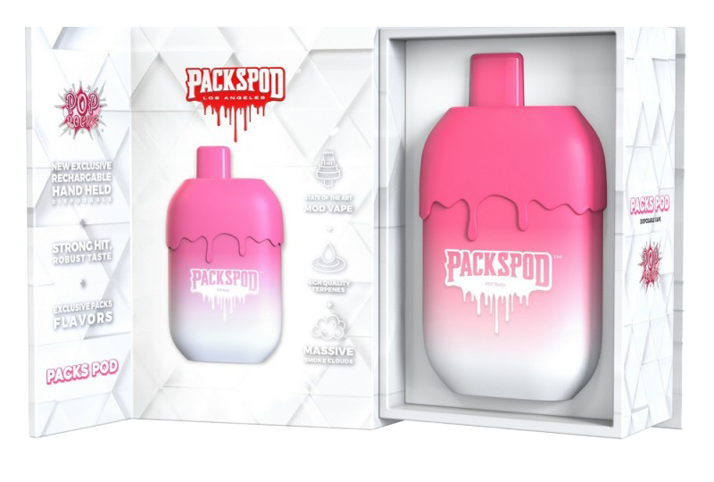 Packspod Disposable Vape 5000 Puffs by PackWoods - X Pop Rocks