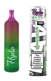 Hyde Retro RAVE Recharge 5000 Aloe Grape